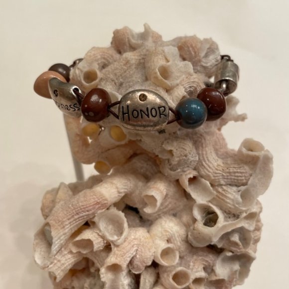 Love, Hope, Happiness,Faith Inspirational Bracelet from Chico’s - Picture 2 of 9